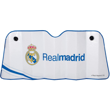 Originální sluneční clona pod přední sklo s logem REAL MADRID 145x80 cm