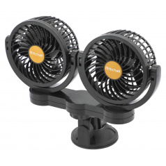 Ventilátor MITCHELL DUO 2x108mm 24V na přísavku