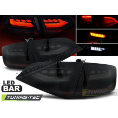 Audi A4 B8 2008-11 Sedan zadní lampy smoke black LED