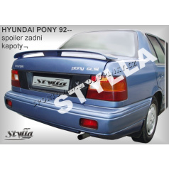 HYUNDAI PONY SEDAN (93+) spoiler zad. kapoty