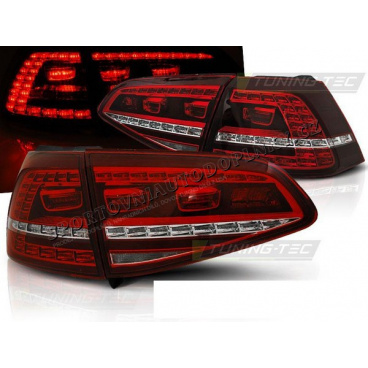 VW Golf 7 2013- zadní lampy red white LED GTI Look