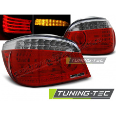 BMW E60 07.2003-07 zadní lampy red white LED