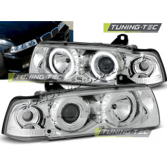 BMW E36 90-99 ANGEL EYES CHROM (LPBM01) - sedan / compact / touring