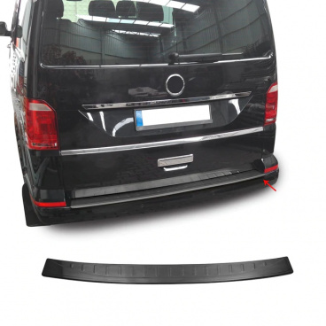 Nerez kryt zadního nárazníku VW T6 2015+ černý broušený