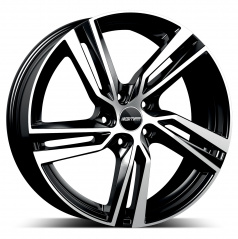 Alu kolo GMP ARCAN black diamond 7,5x17 5x114,3 ET45