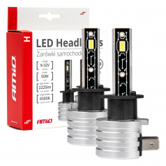 Automobilové LED žárovky série H-mini H1 6500K Canbus AMIO-03329