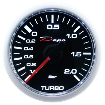 Přídavný budík Depo Racing CSM tlak turba mechanický 52 mm