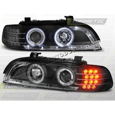 BMW E39 95-03 ANGEL EYES BLACK - LED BLINKRY