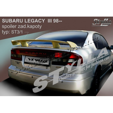 SUBARU LEGACY III 98-03 spoiler zad. kapoty (EU homologace)