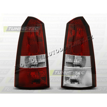 FORD FOCUS MK1 1998-04 KOMBI ZADNÍ LAMPY RED WHITE