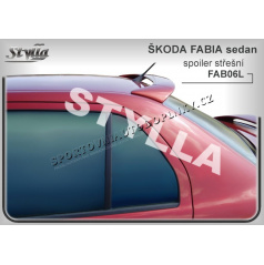 ŠKODA FABIA SEDAN spoiler střešní (EU homologace)