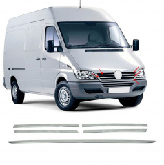 Nerez lišty přední masky Omtec Mercedes Sprinter W901 1995-2006