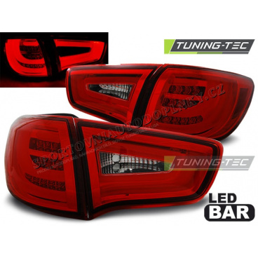 Kia Sportage III 2010- zadní lampy red white LED BAR