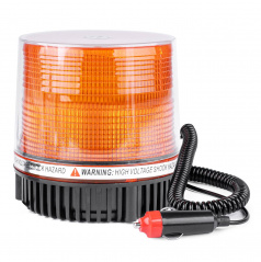 Výstražná blikající stroboskopická majáková LED lampa 12V AMIO-01276