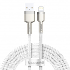 Kabel USB na Lightning Baseus Cafule 2.4A 2m bílý