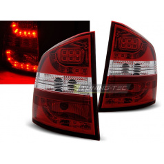 Škoda Octavia 2 kombi 2004-12 zadní LED lampy red white