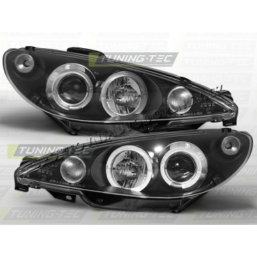 PEUGEOT 206 2002+ ANGEL EYES BLACK (LPPE03)