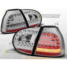 VW GOLF V 2003-09 ZADNÍ LED LAMPY CHROME