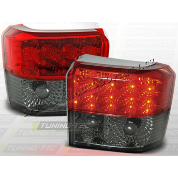 VW T4 1990-03 ZADNÍ LED LAMPY RED SMOKE