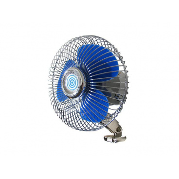 Ventilátor do auta 17 cm 12V kovový