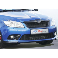 Rozšíření předního nárazníku, ABS - černá metalíza  Škoda Fabia II RS 09/2010+