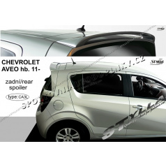 CHevrolet Aveo hb 2011- zadní spoiler (EU homologace)