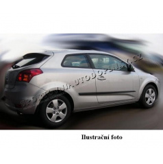 BOČNÍ OCHRANNÉ LIŠTY DVEŘÍ (F-28) HYUNDAI i20, 2008+ 3DV