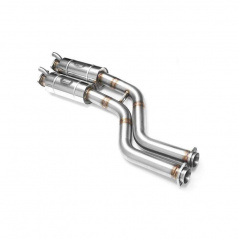 Downpipe BMW E46 M3, M3 CSL S54 bez katalyzátoru