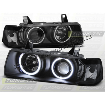 BMW E36 90-99 ANGEL EYES BLACK (LPBM68) - sedan / compact / touring