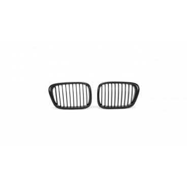 Gril BMW 5 E39 jednotlivé žebro Matná černá