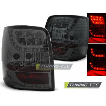 VW PASSAT 3BG 2000-04 VARIANT ZADNÍ LED LAMPY SMOKE