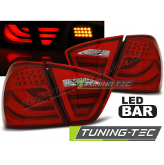 BMW E90 03.2005-08.2008 zadní lampy red LED BAR