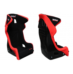 Fotel Sportowy Bimarco Matrix Welur Red-Black FIA