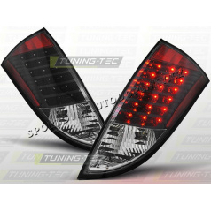 FORD FOCUS MK1 1998-04 ZADNÍ LED LAMPY BLACK