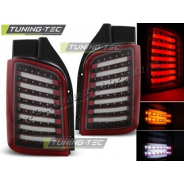 VW T5 04.2003-2009 / 2010-  zadní LED lampy red white LED