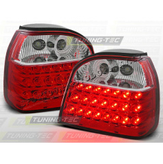 VW GOLF III 1991-97 ZADNÍ LED LAMPY RED WHITE