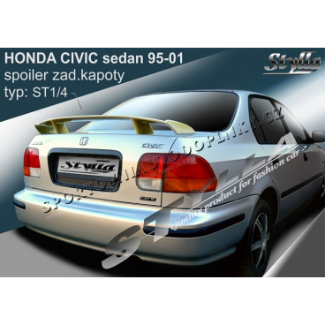 HONDA CIVIC sedan 95-01 spoiler zad. kapoty (EU homologace)