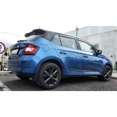 Dekorativní kryty C-sloupků Glossy Black Škoda Fabia III hatchback