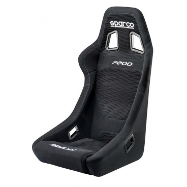 Sportovní pevná skořepina Sparco F200 černá