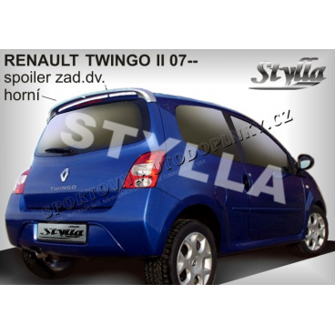 RENAULT TWINGO II 07+ spoiler zad. dveří horní