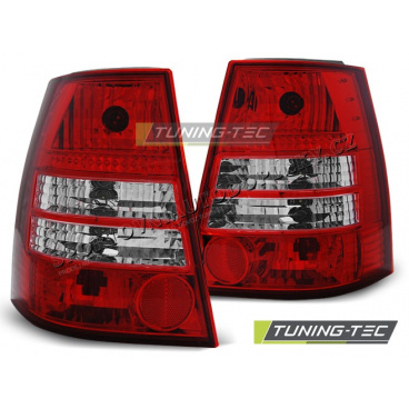 VW GOLF 4 / BORA 1999-06 VARIANT ZADNÍ LAMPY RED WHITE