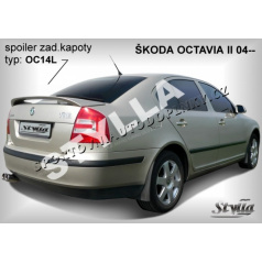 ŠKODA OCTAVIA II HTB (04+) spoiler zad. kapoty (EU homologace)