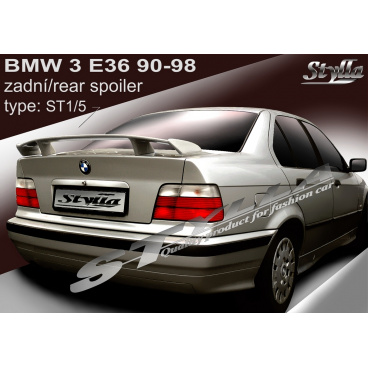 BMW 3/E36 SEDAN 90-98 spoiler zadní kapoty (EU homologace)