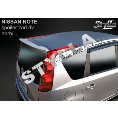 NISSAN NOTE 2006+ spoiler zad. dveří horní