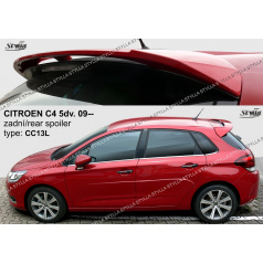 Citroen C4 5D 2009+ zadní spoiler (EU homologace)