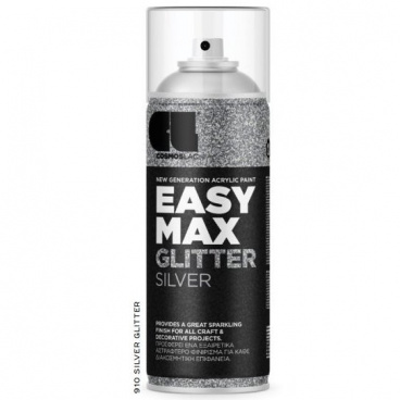 Easy Max Metallic sprej zlatý se třpytkami 400 ml