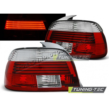 BMW E39 09.2000-06.2003 zadní lampy red white