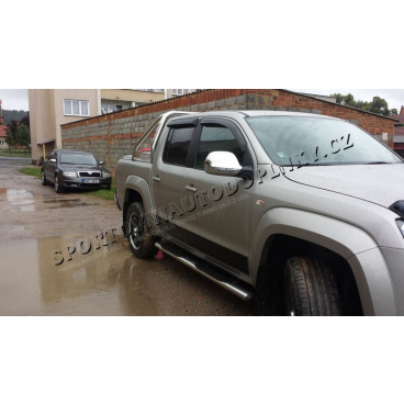 VW Amarok 2010+  nerez chrom kryty zrcátek OMTEC