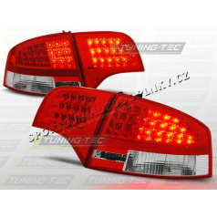 AUDI A4 (B7) SEDAN 2004-08 ZADNÍ LED LAMPY RED WHITE