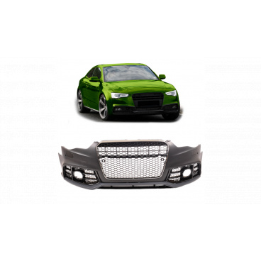 Nárazník Audi A5 8T Facelift Přední PDC Halogen Gril